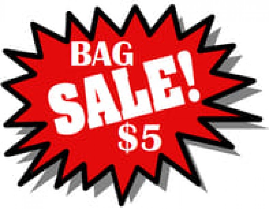 Fort Shafter Thrift Shop $5 Fill a Bag Of Clothing Sale