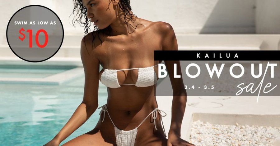 San Lorenzo Bikinis Kailua BLOWOUT SALE